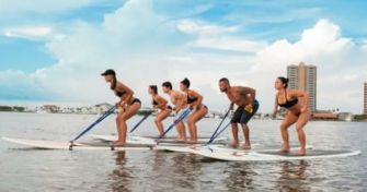 Fitnesstraining auf dem SUP-Board | apomio Gesundheitsblog