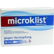 Microklist Rektallösung