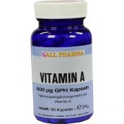 Vitamin A 800ug GPH Kapseln günstig im Preisvergleich