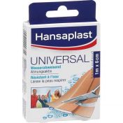 Hansaplast Universal Pflaster wasserabweisend MW 1m x 6cm günstig im Preisvergleich