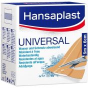 Hansaplast Universal Water Resist.MW 5mx6cm Rolle günstig im Preisvergleich