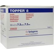 TOPPER 8 Kompr. steril 7.5x7.5cm
