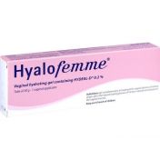 HYALOfemme Vaginal Gel günstig im Preisvergleich