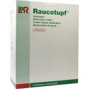 Raucotupf Stieltupfer 2 St steril klein Wattekopf