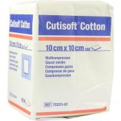 Cutisoft Cotton Kompressen 10x10cm unsteril