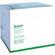 GAZIN Mullkompresse 7.5x7.5cm 12fach steril