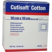 Cutisoft Cotton Kompressen 10x10cm steril günstig im Preisvergleich