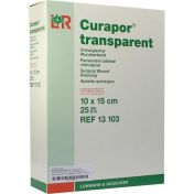 Curapor Wundverband steril 10x15cm transparent