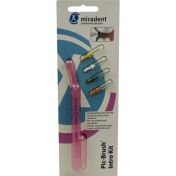 Miradent Pic-Brush Intro Kit transp.pink 1H+4B günstig im Preisvergleich