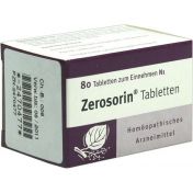 Zerosorin Tabletten günstig im Preisvergleich