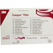 Transpore White 2.5cmX9.1m Rollenpflaster günstig im Preisvergleich