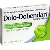 Dolo-Dobendan Lutschpastillen günstig im Preisvergleich