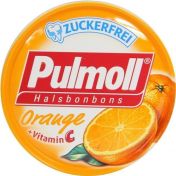 PULMOLL HUSTENBONBON ORANGE VIT C ZUCKERFREI