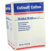 Cutisoft Cotton Komp.unsteril 8-fach Röko 10x10cm