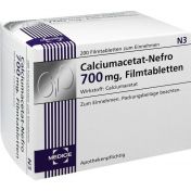 Calciumacetat-Nefro 700mg günstig im Preisvergleich