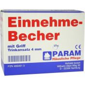 EINNEHMEBECHER KST M GRIFF 4MM