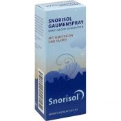 Snorisol Gaumenspray günstig im Preisvergleich