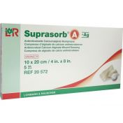 Suprasorb A+AG Antimikro Cal.-alginat Kompr.10x20