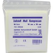 ZELLSTOFF MULLKOMPRESSEN 10CMX10CM UNSTERIL