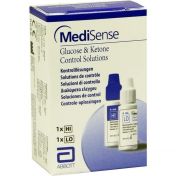 MediSense Kontrolllösungen Glucose + Ketone H/L
