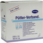 Pütter VERBAND 8cm/10cmx5m