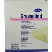 Grassolind Salbenkompressen 10x10 cm steril