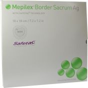 Mepilex Border Sacrum Ag 18x18 cm