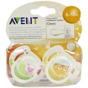 AVENT Beruhigungssauger 6m-18m Tiermotive günstig im Preisvergleich