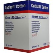 Cutisoft Cotton Kompressen 10x10cm 12fach günstig im Preisvergleich