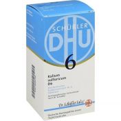 BIOCHEMIE DHU 6 Kalium sulfuricum D 6 Tabl.