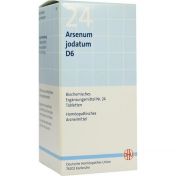 BIOCHEMIE DHU 24 Arsenum jodatum D 6 Tabl. günstig im Preisvergleich