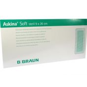 ASKINA SOFT STERIL 9X20CM HYPOALLERGENER WUNDVERBA