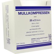 MULLKOMPRESSEN BW 12FACH STERIL 10CMx10CM günstig im Preisvergleich