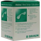 ASKINA MED STRIPS 7.2x2.5cm ERSTE HILFE PFLASTER