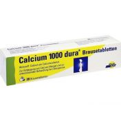 Calcium 1000 Dura Brausetabletten günstig im Preisvergleich