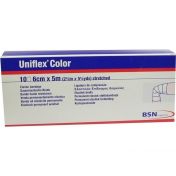 Uniflex Color rote Universalbinde 5mx6cm