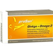 proSan Ginkgo + Omega-3 günstig im Preisvergleich