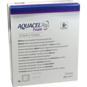 AQUACEL Ag Foam adhäsiv 12.5x12.5cm