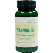 Vitamin B3 15mg Bios Kapseln günstig im Preisvergleich