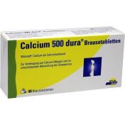 Calcium 500 dura Brausetabletten günstig im Preisvergleich