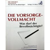 Vorsorgevollmacht Broschüre Verlag C.H. Beck