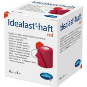 Idealast-haft color Binde 6cmx4m rot