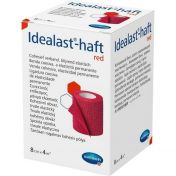 Idealast-haft color Binde 8cmx4m rot