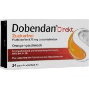 Dobendan Direkt Zuckerfrei Flurbiprofen 8.75mg LT günstig im Preisvergleich