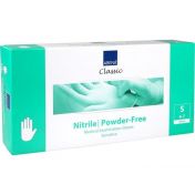 NITRIL-HANDSCHUHE WEISS PUDERFREI S