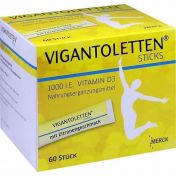 Vigantoletten Sticks Zitrone 1000I.E. Vitamin D3 günstig im Preisvergleich