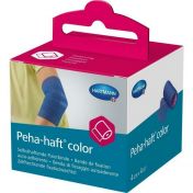 Peha-haft Color Fixierbinde latexfrei 4cmx4m blau