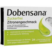 Dobensana Zuckerfrei Zitronengeschmack 1.2mg