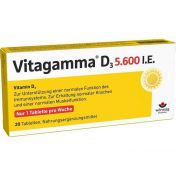 Vitagamma D3 5.600 I.E.Vitamin D3 NEM