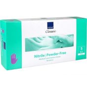 NITRIL-HANDSCHUHE SENSITIVE PUDERFREI LILA S